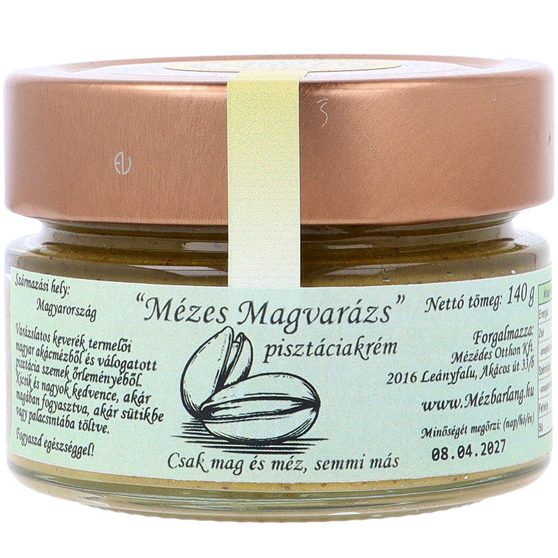 Mézes Magvarázs - Pisztáciakrém akácmézzel 140g (Mézbarlang)
